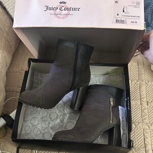 Juicy Couture Women's Gray Heeled Boots
